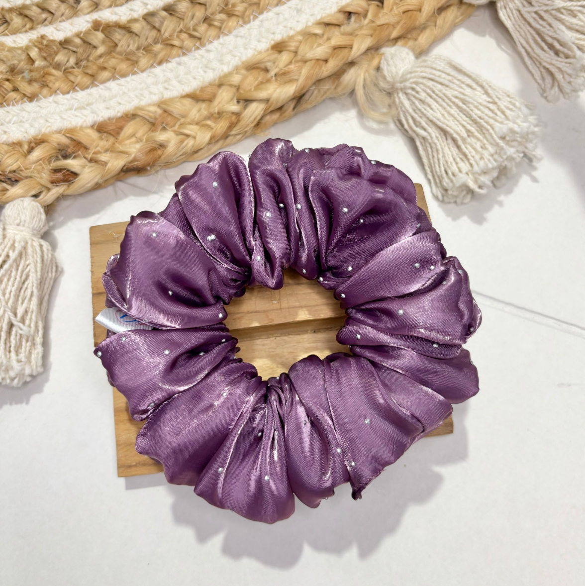 Purple – Glow Glam Scrunchie