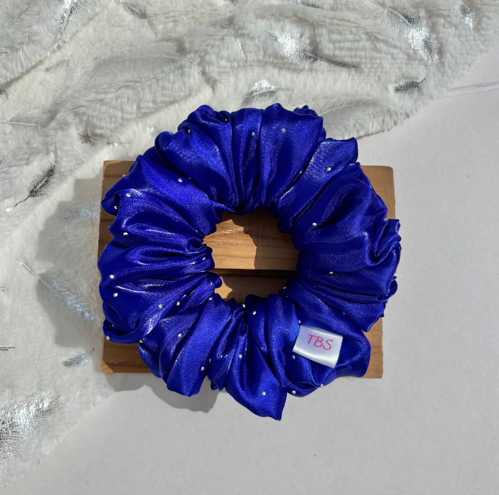 Royal Blue – Glow Glam Scrunchie