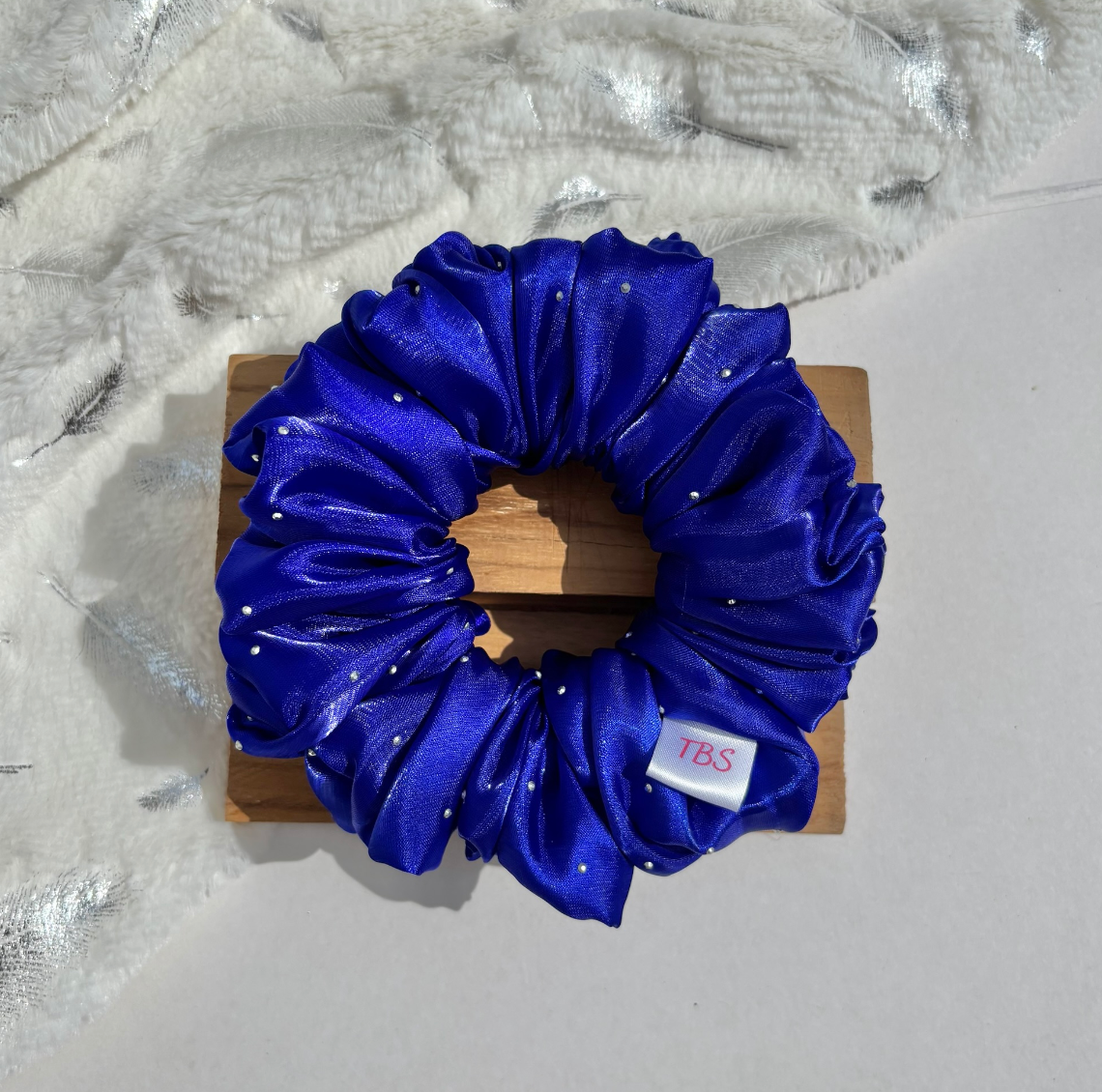 Royal Blue – Glow Glam Scrunchie