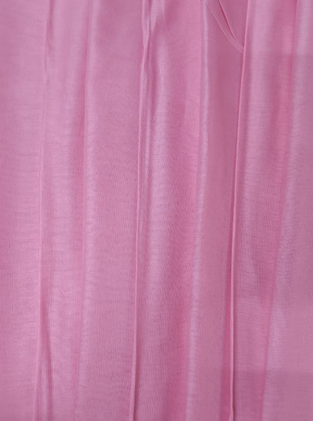 Full Voile Fabric - Bubblegum Pink