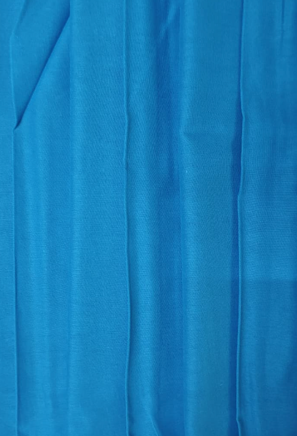 Full Voile Fabric - Turquoise Blue