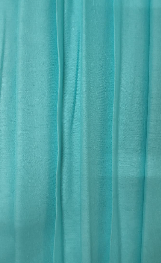 Full Voile Fabric - Turquoise Teal