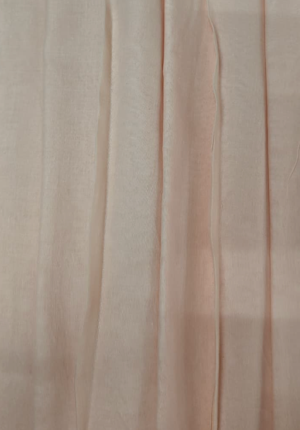 Full Voile Fabric - Light Peach