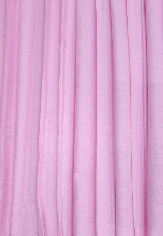 Full Voile Fabric - Soft Pink