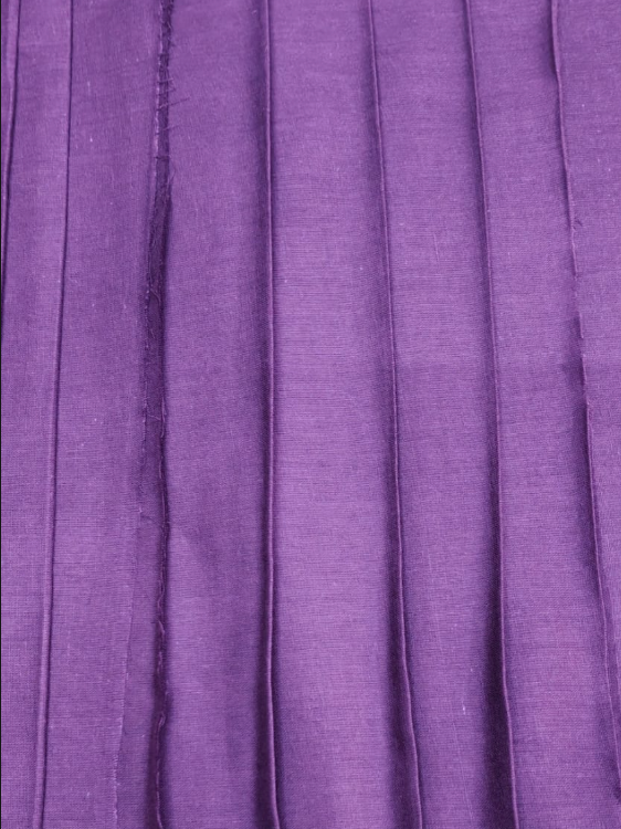 Full Voile Fabric - Dark Purple