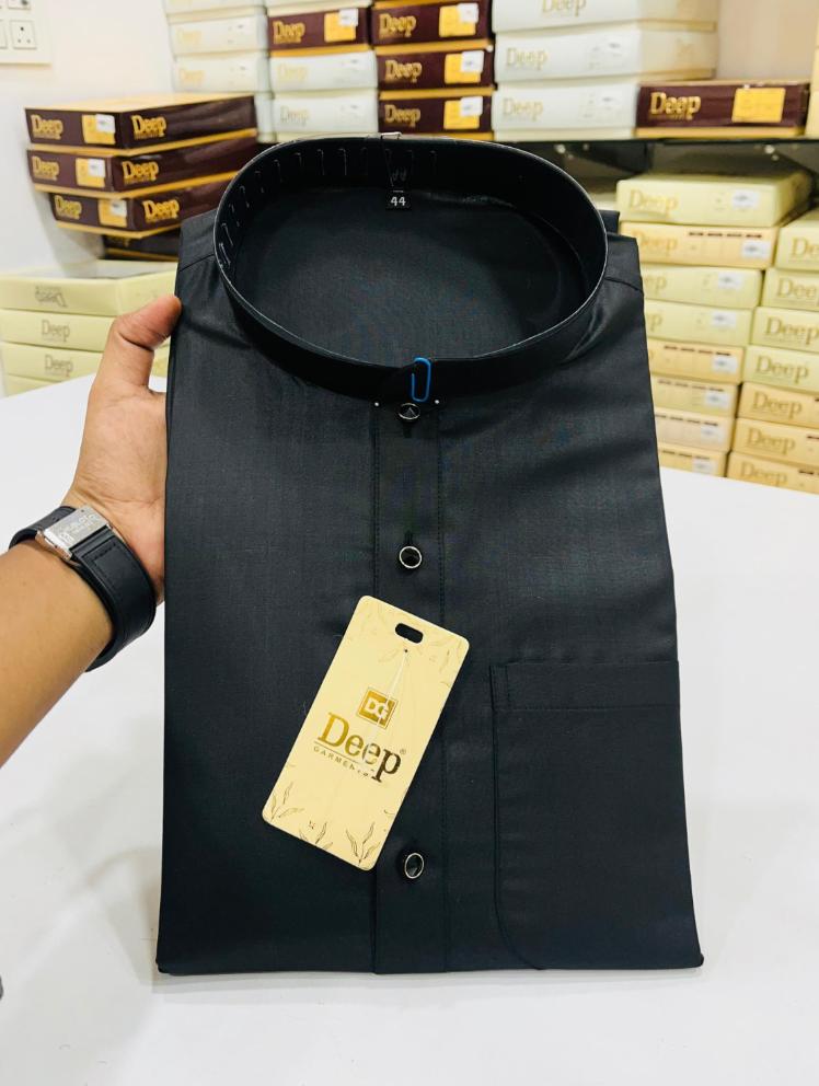 Plain Linen Kurta