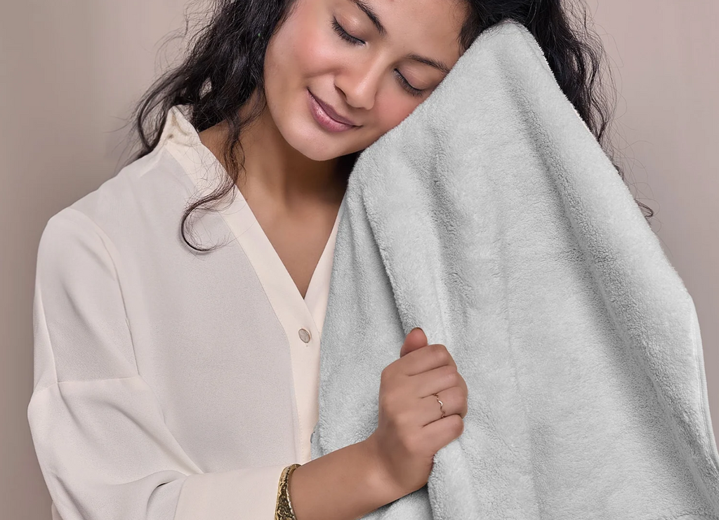 Luxury 2 Pc Bath Towel Set – Purple (625 GSM)